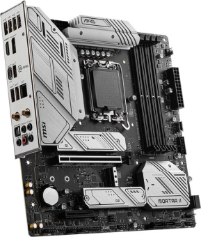 Материнская плата MSI MAG B760M MORTAR WIFI II Soc-1700 Intel B760 4xDDR5 mATX AC`97 8ch(7.1) 2.5Gg+HDMI+DP - купить недорого с доставкой в интернет-магазине