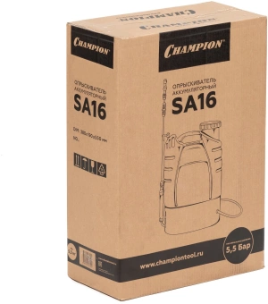 Опрыскиватель Champion SA16 аккум. ранц. 16л желтый/черный - купить недорого с доставкой в интернет-магазине