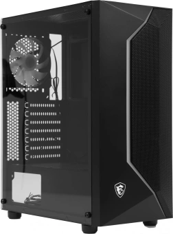 Корпус MSI MAG Vampiric 100R черный без БП ATX 4x120mm 2x140mm 2xUSB2.0 1xUSB3.0 audio bott PSU - купить недорого с доставкой в интернет-магазине