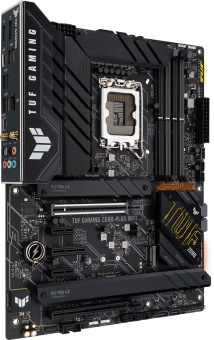 Материнская плата Asus TUF GAMING Z690-PLUS WIFI Soc-1700 Intel Z690 4xDDR5 ATX AC`97 8ch(7.1) 2.5Gg RAID+HDMI+DP - купить недорого с доставкой в интернет-магазине