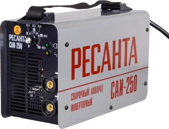 Сварочный аппарат Ресанта САИ-250 инвертор ММА DC 9.5кВт - купить недорого с доставкой в интернет-магазине