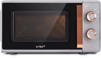 Микроволновая Печь Vitek VT-MW1920 20л. 700Вт серый/золотистый - купить недорого с доставкой в интернет-магазине