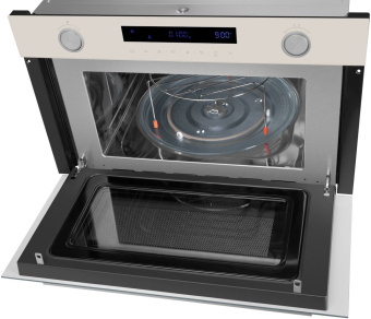 Микроволновая печь Maunfeld MBMO349GBG 34л. 900Вт бежевый (встраиваемая) - купить недорого с доставкой в интернет-магазине