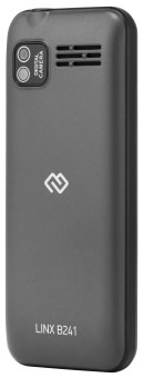 Мобильный телефон Digma LINX B241 32Mb серый моноблок 2Sim 2.44" 240x320 0.08Mpix GSM900/1800 FM microSD max16Gb - купить недорого с доставкой в интернет-магазине
