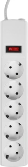 Сетевой фильтр Юнивольт 00-00000389 1.5м (5 розеток) белый (коробка) - купить недорого с доставкой в интернет-магазине
