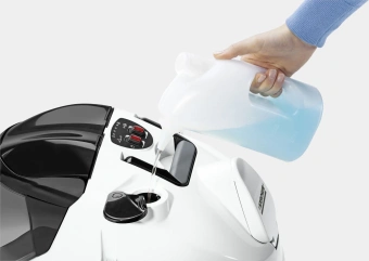 Пароочиститель напольный Karcher SV 7 2200Вт белый/черный - купить недорого с доставкой в интернет-магазине