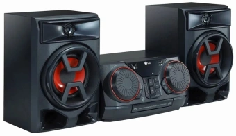 Минисистема LG CK43N черный 300Вт FM USB BT - купить недорого с доставкой в интернет-магазине