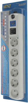Сетевой фильтр Most HV6 5м (6 розеток) белый (коробка) - купить недорого с доставкой в интернет-магазине