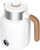 Чайник электрический Kitfort КТ-6724 1.5л. 2200Вт белый/дерево корпус: нерж.сталь/пластик - купить недорого с доставкой в интернет-магазине