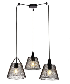 Светильник Hiper Grid H155-2 подвес. черный - купить недорого с доставкой в интернет-магазине