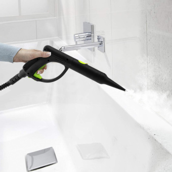 Пароочиститель напольный Kitfort KT-935 2000Вт черный - купить недорого с доставкой в интернет-магазине