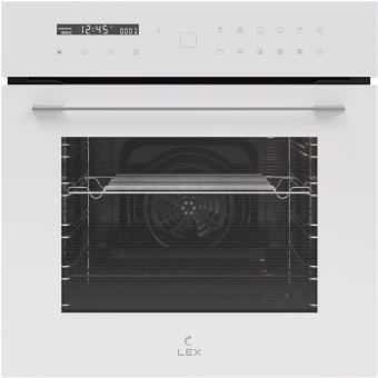 Духовой шкаф Электрический Lex EDS 101 WH белый/нержавеющая сталь - купить недорого с доставкой в интернет-магазине