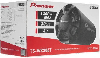 Сабвуфер автомобильный Pioneer TS-WX306T 350Вт пассивный (30см/12") - купить недорого с доставкой в интернет-магазине