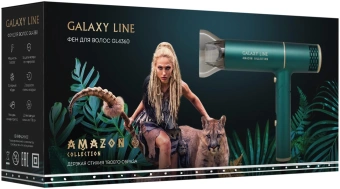 Фен Galaxy Line GL 4360 1600Вт зеленый (7070143600) - купить недорого с доставкой в интернет-магазине