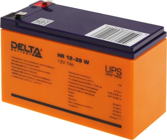 Батарея для ИБП Delta HR 12-28 W 12В 7Ач - купить недорого с доставкой в интернет-магазине