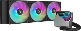 Система водяного охлаждения Deepcool LT360 ARGB Soc-AM5/AM4/1151/1200/1700 черный 4-pin 19-32.9dB Al 1856gr Ret (R-LT360-BKAMNC-G-1) - купить недорого с доставкой в интернет-магазине