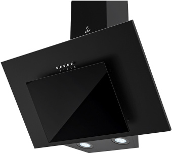 Вытяжка каминная Lex Mira 500 BLACK черный управление: кнопочное (1 мотор) - купить недорого с доставкой в интернет-магазине