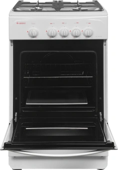 Плита Газовая Gefest CG 50М02 К73 белый (без крышки) реш.чугун - купить недорого с доставкой в интернет-магазине