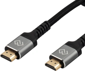 Кабель аудио-видео Digma HDMI (m)/HDMI (m) 2м. феррит.кольца позолоч.конт. черный (D-HDMI-2FF-V2.1-2M) - купить недорого с доставкой в интернет-магазине