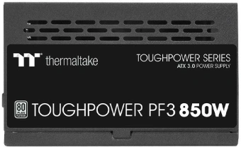 Блок питания Thermaltake ATX 850W Toughpower PF3 Gen.5 80+ platinum 24pin APFC 120mm fan 8xSATA Cab Manag RTL - купить недорого с доставкой в интернет-магазине