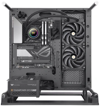 Система водяного охлаждения Thermaltake Toughliquid 280 Ex Pro ARGB Soc-AM5/AM4/1151/1200/1700 черный 4-pin 31.6dB Al+Cu Ret (CL-W419-PL00BL-A) - купить недорого с доставкой в интернет-магазине