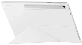 Чехол Samsung для Samsung Galaxy Tab S10 FE+ Smart Book Cover поликарбонат/полиуретан белый (EF-BX620PWEGRU) - цена, купить или заказать с доставкой в интернет-магазине Чехол Samsung для Samsung Galaxy Tab S10 FE+ Smart Book Cover поликарбонат/полиуретан белый (EF-BX620PWEGRU) - купить недорого с доставкой в интернет-магазине