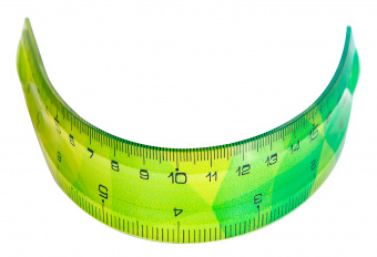 Линейка Deli EH650 пластик дл.20см ассорти гибкая/двухсторонняя шкала - купить недорого с доставкой в интернет-магазине