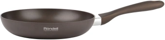 Сковорода Rondell Grillage RDA-1431 круглая 28см покрытие: Xylan Plus ручка несъемная (без крышки) коричневый - купить недорого с доставкой в интернет-магазине