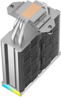 Устройство охлаждения(кулер) Deepcool AK400 Digital SE Wh ARGB Soc-AM5/AM4/1200/1700/1851 белый 4-pin 19-28dB Al+Cu LCD 220W 812gr Ret (R-AK400-WHADMN-GJD) - купить недорого с доставкой в интернет-магазине