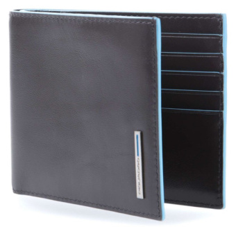 Кошелек мужской Piquadro Blue Square PU1241B2R/MO темно-коричневый натур.кожа - купить недорого с доставкой в интернет-магазине