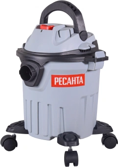 Строительный пылесос Ресанта ПС-1400-15 1400Вт (уборка: сухая/влажная) серый - купить недорого с доставкой в интернет-магазине