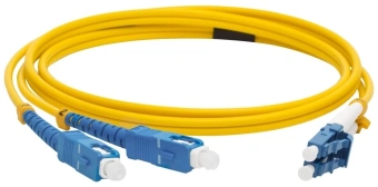 Патч-корд Lanmaster LAN-2LC-2SC/SU-2.0 2x9/125 OS1/OS2 LC дуплекс-SC дуплекс 2м - купить недорого с доставкой в интернет-магазине