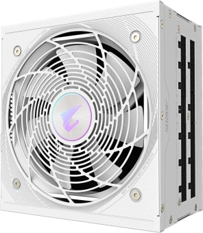 Блок питания Gigabyte ATX 850W GP-AE850PM PG5 ICE Gen.5 80+ platinum (20+4pin) APFC 120mm fan 16xSATA Cab Manag RTL - купить недорого с доставкой в интернет-магазине