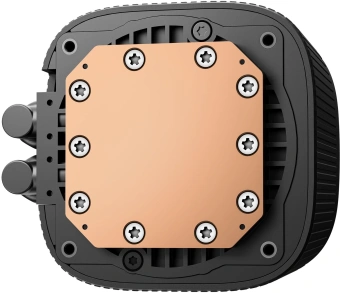 Система водяного охлаждения Deepcool LE360 V2 Zero Dark ARGB Soc-AM5/AM4/1200/1700/1851 черный 4-pin 19-31.6dB Al 250W 1554gr Ret (R-LE360ZERO-BKLNMD-G-1) - купить недорого с доставкой в интернет-магазине