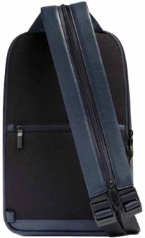 Рюкзак слинг Piquadro Russel CA6764W137/BLU синий - купить недорого с доставкой в интернет-магазине