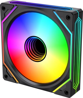 Вентилятор для корпуса Bloody BD-CF120ARGB5 LCD ARGB 120х120x25 черный 4-pin 26дБ (упак.:1шт) (BD-CF120ARGB5-BK) Ret - купить недорого с доставкой в интернет-магазине
