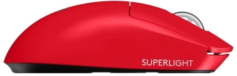 Мышь Logitech G Pro X Superlight 2 SE красный оптическая 44000dpi беспров. USB-C 4but (910-007653) - купить недорого с доставкой в интернет-магазине