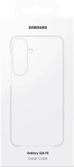Чехол Samsung для Samsung Galaxy S26 FE Clear Case прозрачный (EF-QS741CTEGRU) - купить недорого с доставкой в интернет-магазине