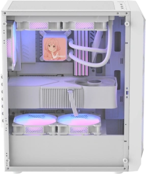 Корпус Formula Air Power G1 Plus белый без БП ATX 5x140mm 1xUSB2.0 1xUSB3.0 audio bott PSU - купить недорого с доставкой в интернет-магазине