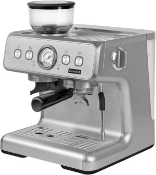 Кофемашина Rondell RDE-1105 1550Вт серебристый - купить недорого с доставкой в интернет-магазине