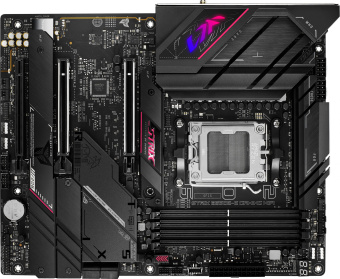Материнская плата Asus ROG STRIX B650E-E GAMING WIFI SocketAM5 AMD B650 4xDDR5 ATX AC`97 8ch(7.1) 2.5Gg RAID+HDMI+DP - купить недорого с доставкой в интернет-магазине