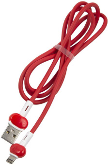Кабель Redline Candy УТ000021989 USB (m)-Lightning (m) 1м красный - купить недорого с доставкой в интернет-магазине
