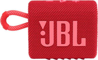 Колонка порт. JBL GO 3 красный 4.2W 1.0 BT (JBLGO3RED) - купить недорого с доставкой в интернет-магазине