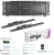 Кронштейн для телевизора Kromax PIXIS-L-2 черный 22"-65" макс.50кг настенный поворот и наклон - купить недорого с доставкой в интернет-магазине