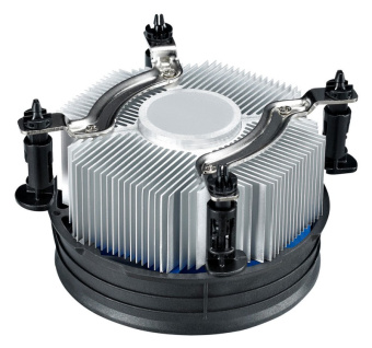 Устройство охлаждения(кулер) Deepcool THETA 21 PWM Soc-1151/1200 черный/синий 4-pin 18-33dB Al 95W 370gr Ret (DP-ICAP-T21P) - купить недорого с доставкой в интернет-магазине