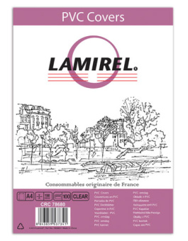 Обложки для переплёта Fellowes A4 150мкм прозрачный (100шт) Lamirel (LA-78680) - купить недорого с доставкой в интернет-магазине