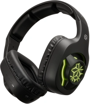 Наушники с микрофоном Оклик HS-L575G черный мониторные BT оголовье (1895253) - купить недорого с доставкой в интернет-магазине