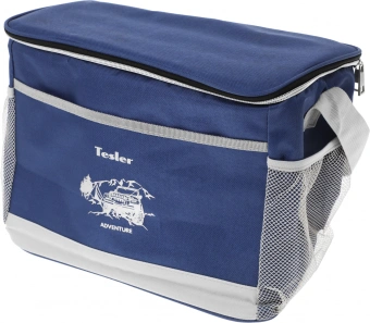 Автохолодильник Tesler TCB-1422 14л синий/белый - купить недорого с доставкой в интернет-магазине