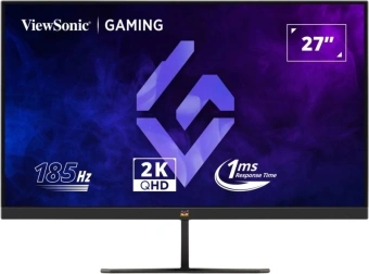 Монитор ViewSonic 27" VX2758A-2K-PRO черный IPS LED 16:9 HDMI матовая 1000:1 250cd 170гр/160гр 2560x1440 185Hz FreeSync DP Quad HD 2K (1440p) 4.9кг - купить недорого с доставкой в интернет-магазине