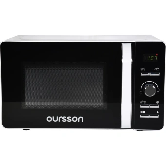 Микроволновая Печь Oursson MD2033/WH 20л. 700Вт белый/черный - купить недорого с доставкой в интернет-магазине